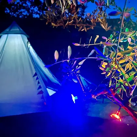 Tipi Sous Les Etoiles Option Petit Dejeuner Et Diner خيمة فخمة *